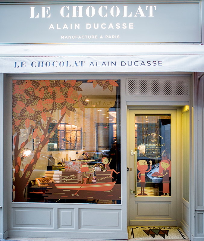 LA CHOCOLATERIE ALAIN DUCASSE – VITRINE