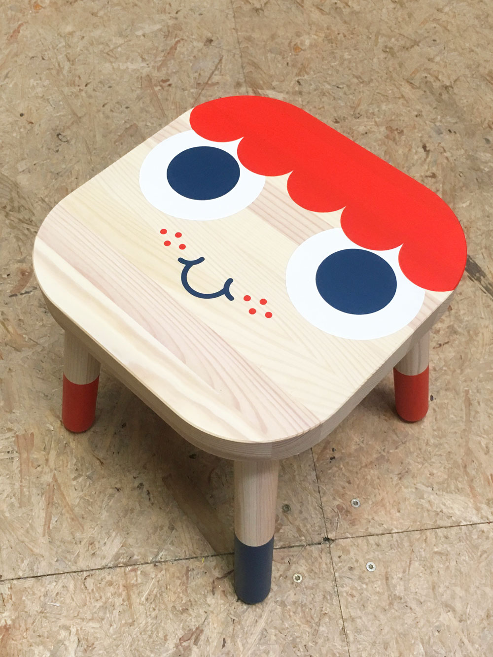 TABOURET IKEA CUSTOM – TÊTE